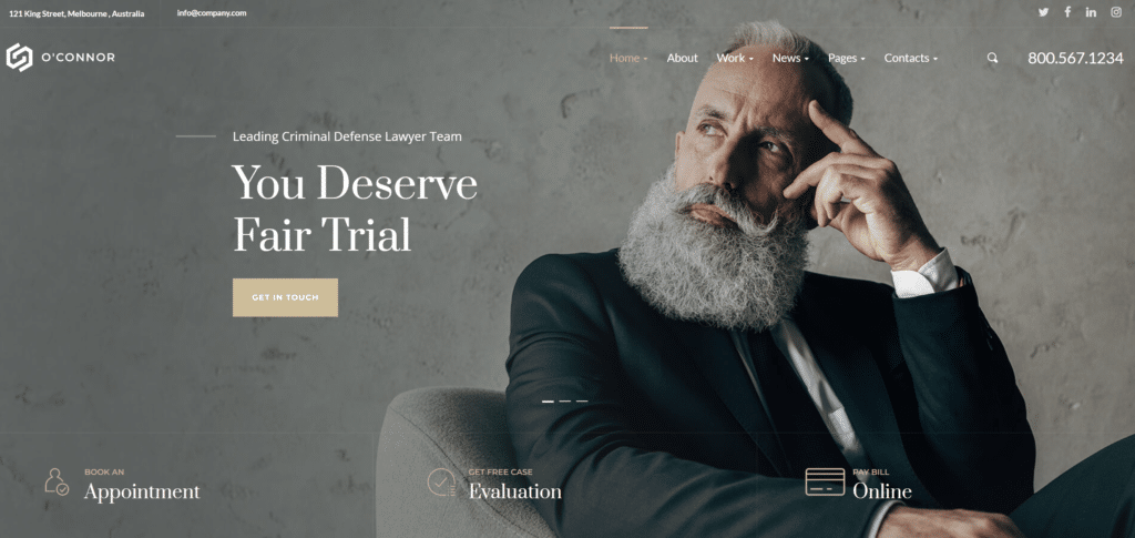 legal website traffic